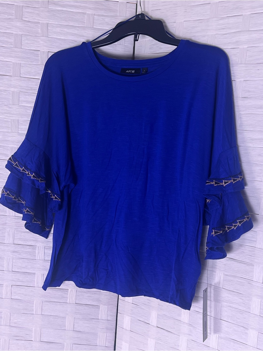 WOMENS APT 9 NWT TOP SIZE LARGE NWT - Picture 1 of 10